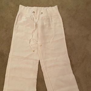Lilly Pulitzer off- white beach pant- size M